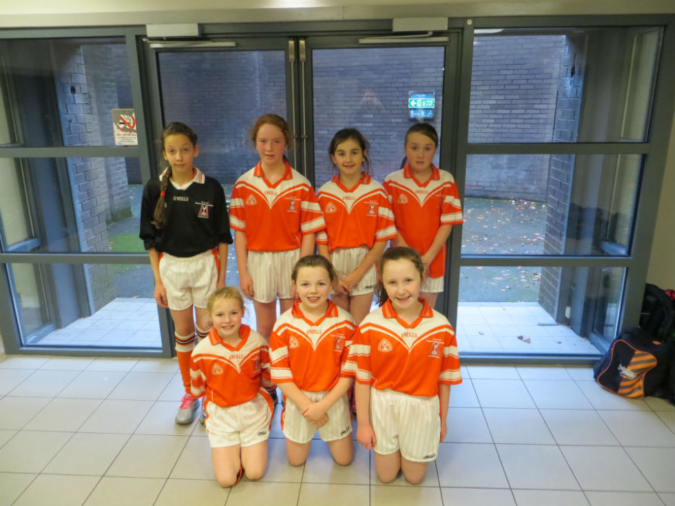 Girls Indoor Football Blitz