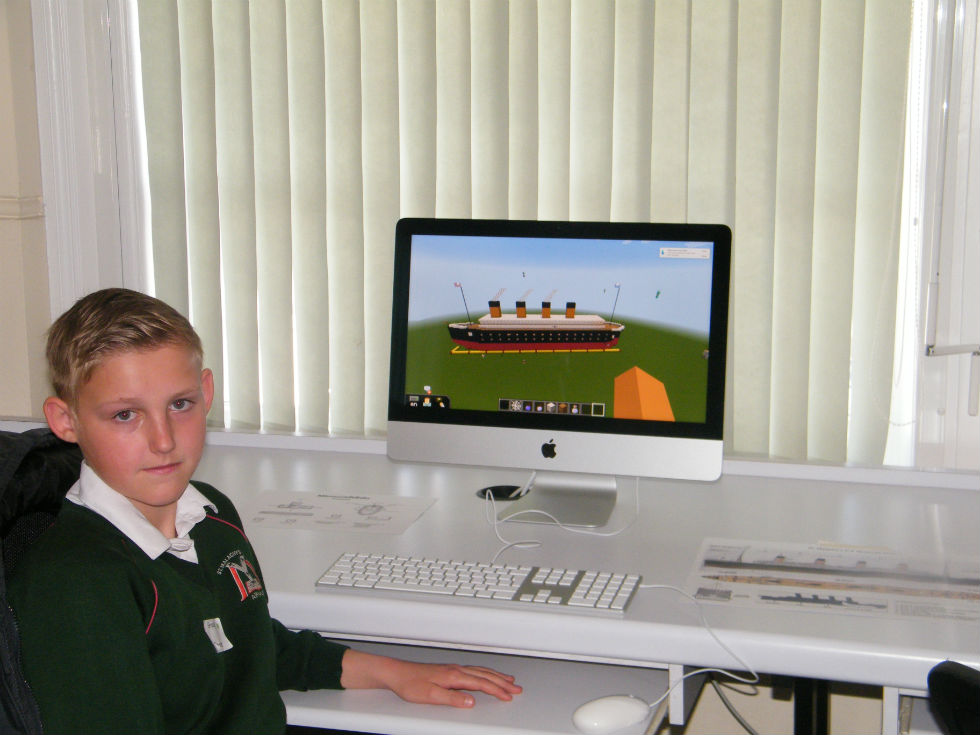 Primary 7 Titanic project at AMMA Centre