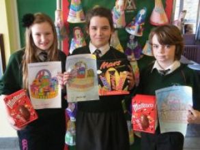 St. Malachy's PTA Easter colouring competition and Raffle winners‏