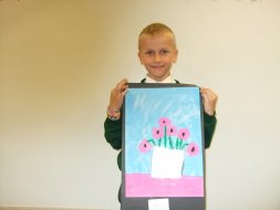 P3 Van Gogh Sunflower paintings